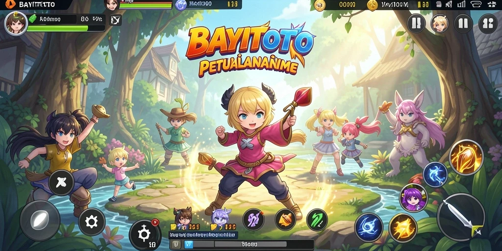 Tampilan menarik dari gameplay BAYITOTO yang memukau dan penuh warna.
