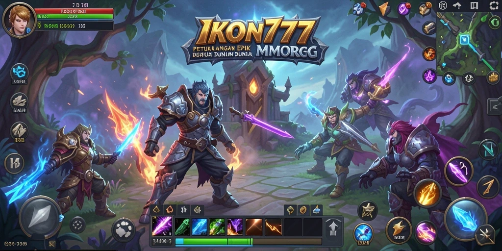 Gameplay seru dengan grafis menakjubkan di IKON777.
