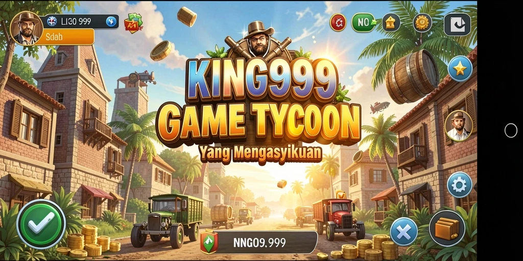 Screenshot KING999 menampilkan aksi seru dalam permainan Tycoon.