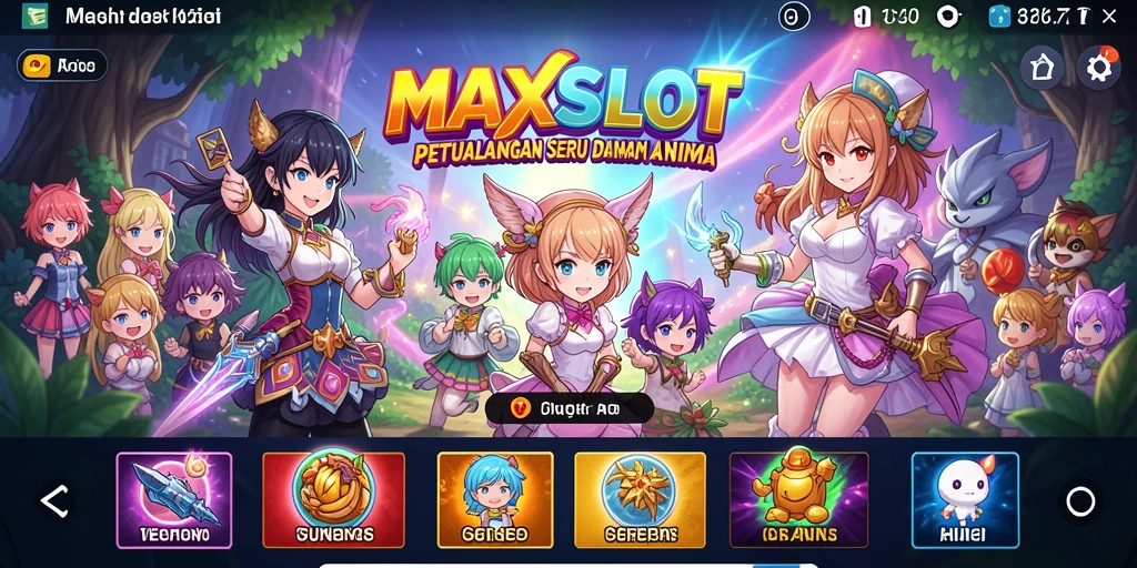 Tampilkan gameplay seru MAXSLOT dengan karakter anime terfavorit.