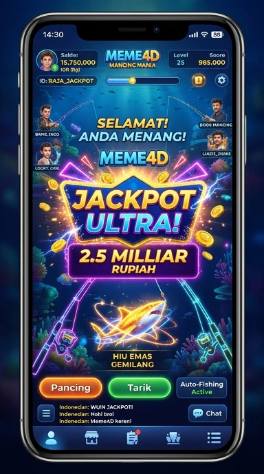 Pengguna menikmati berbagai aplikasi menarik di meme4d.